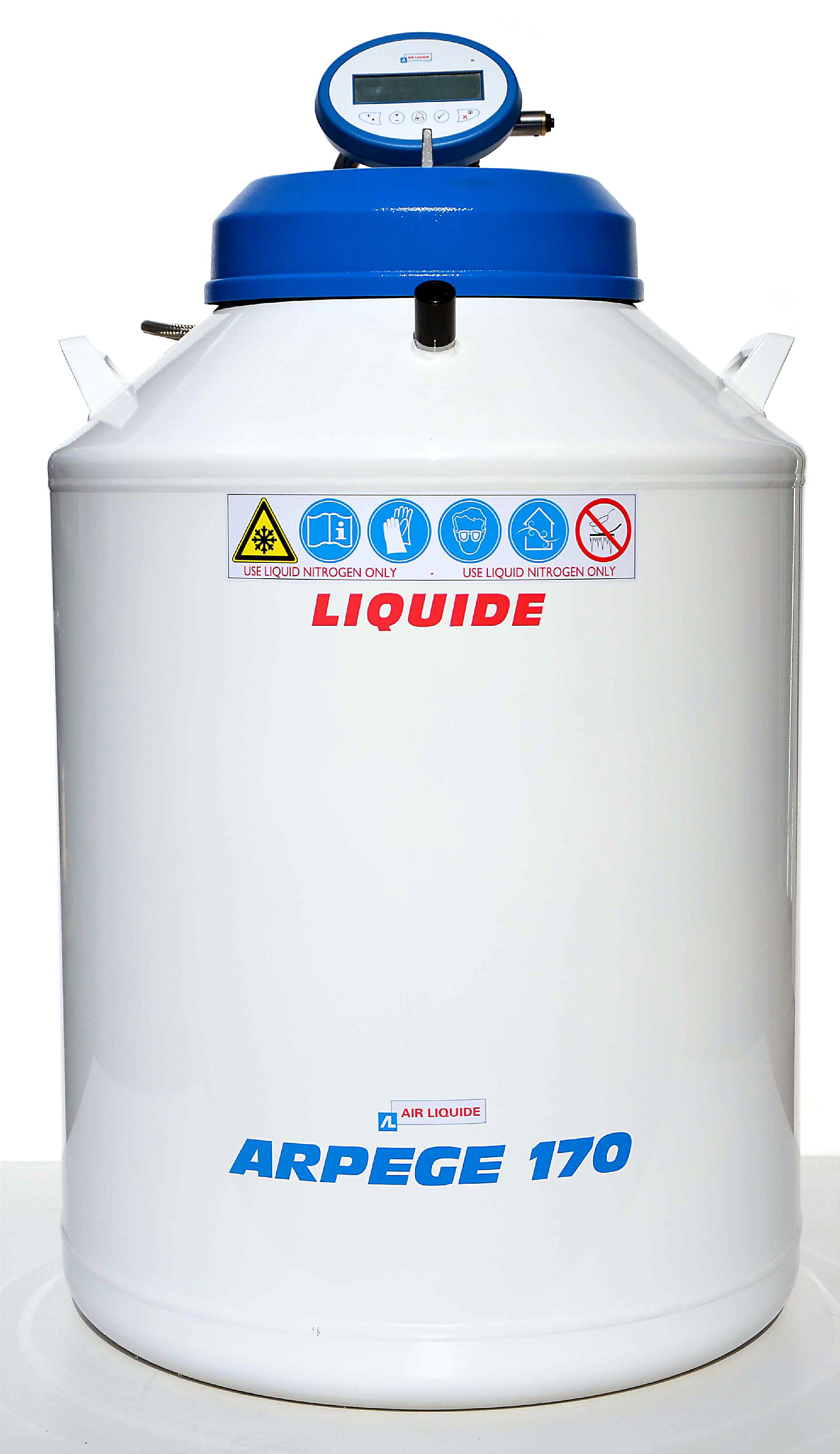 Air Liquide ARPEGE – дюарови съдове с газова фаза на течен азот за съхранение на материали